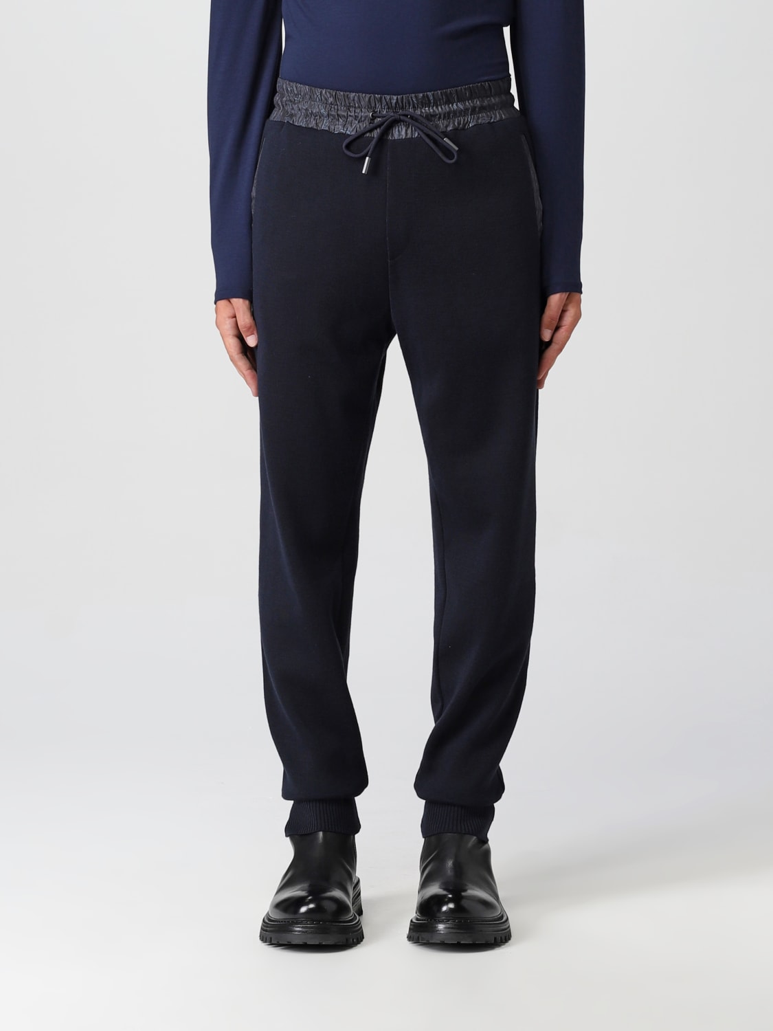 ETRO PANTALONE: Pantalone jogging in jersey Etro, Blue - Img 1