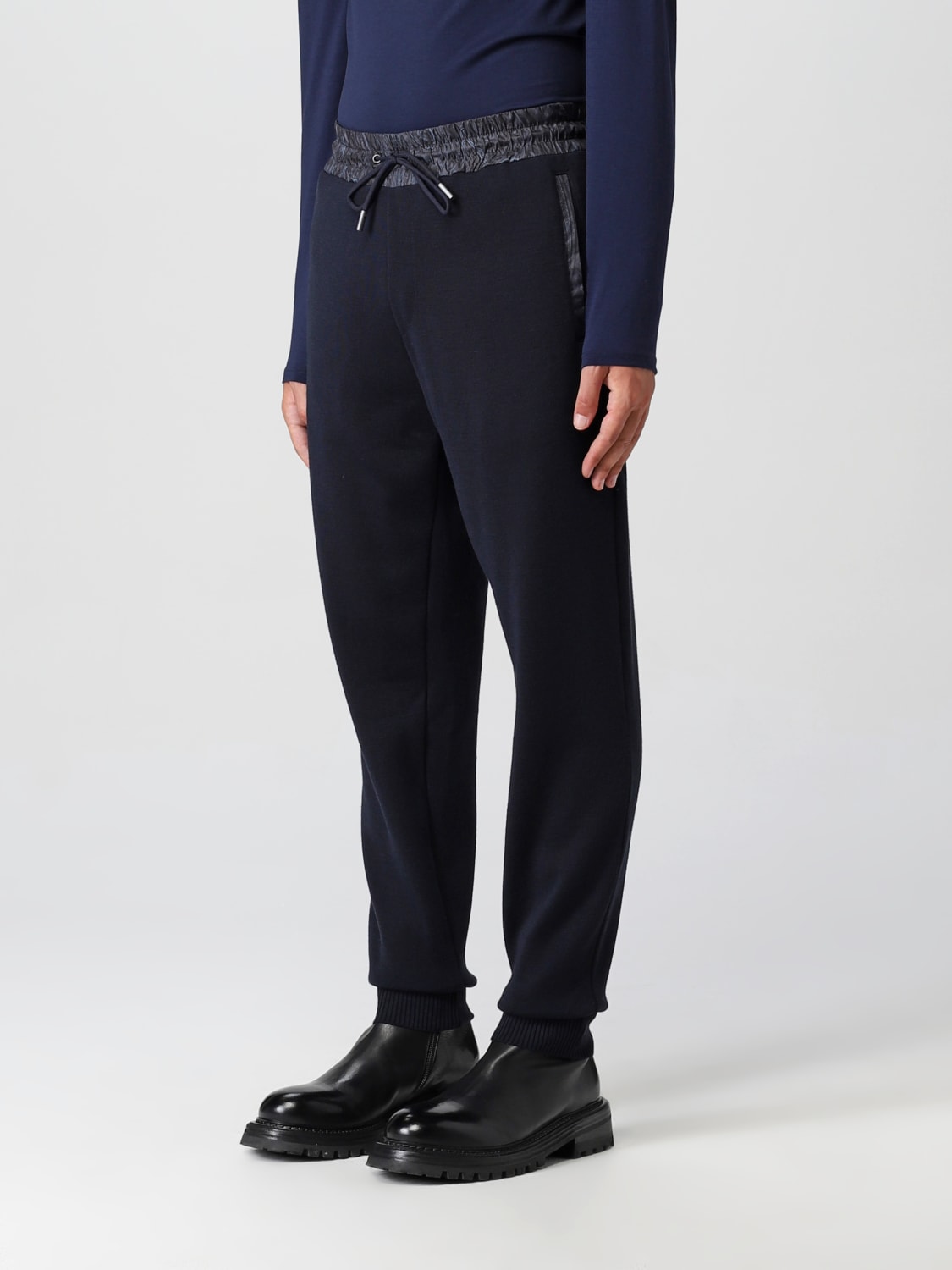 ETRO PANTALONE: Pantalone jogging in jersey Etro, Blue - Img 3