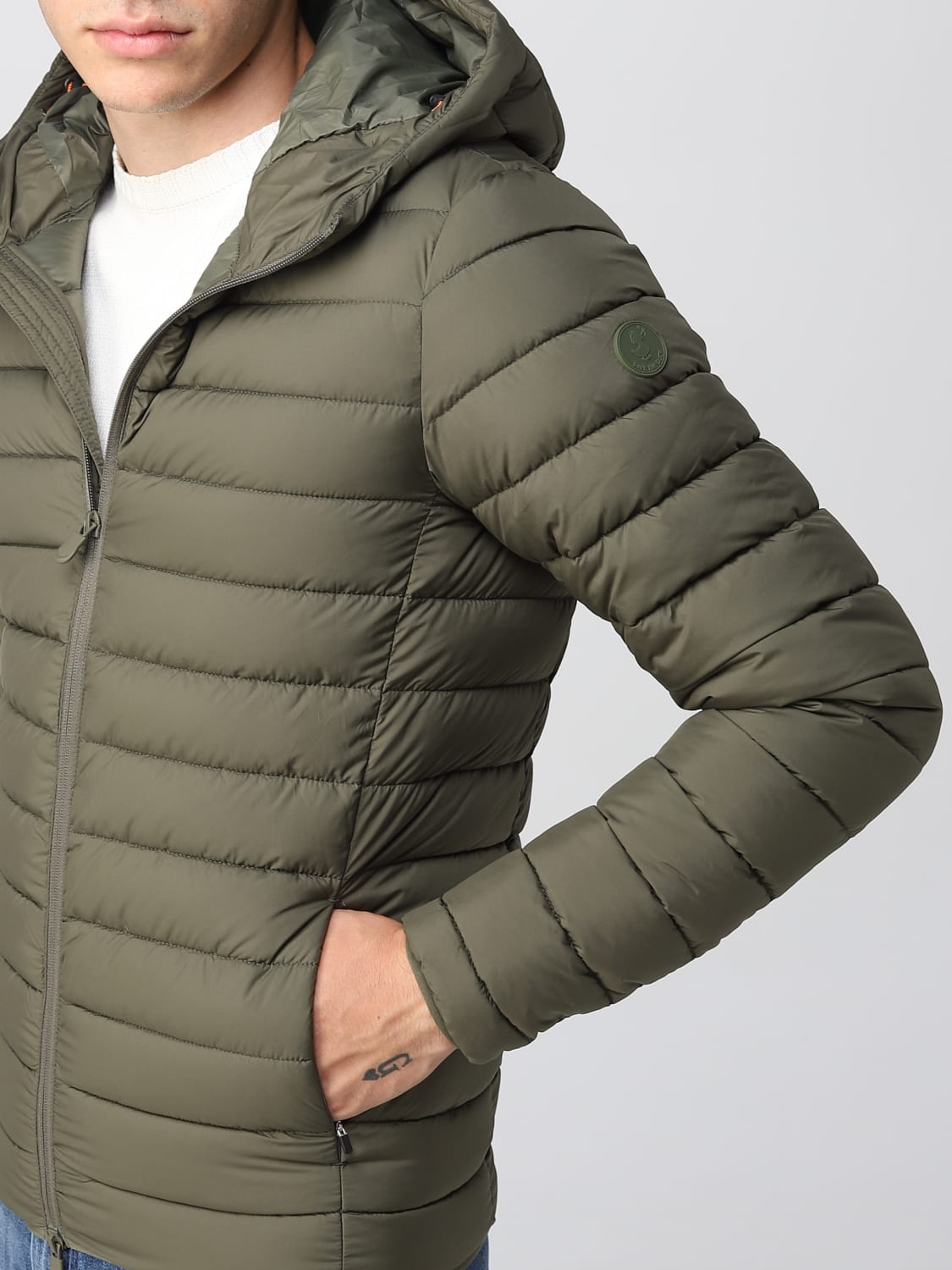 SAVE THE DUCK VESTE: Veste homme Save The Duck, Vert - Img 4