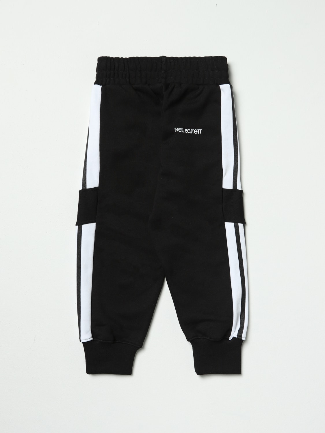 NEIL BARRETT KIDS PANTS: Pants kids Neil Barrett, Black - Img 2