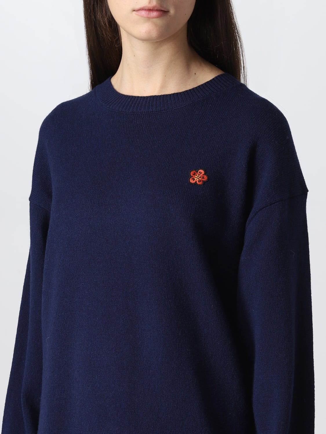 ワンピース KENZO Woman Dress Navy FC62RO3423LC 77 Kenzo Outlet: Dress women - Navy | Kenzo dress FC62RO3423LC