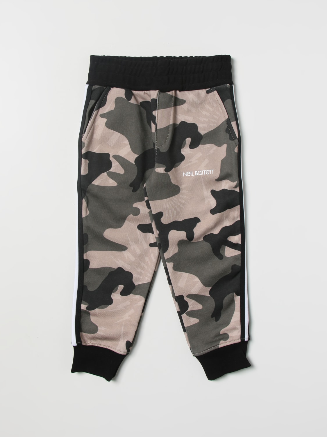 NEIL BARRETT KIDS PANTALONES: Pantalón niños Neil Barrett, Militar - Img 1