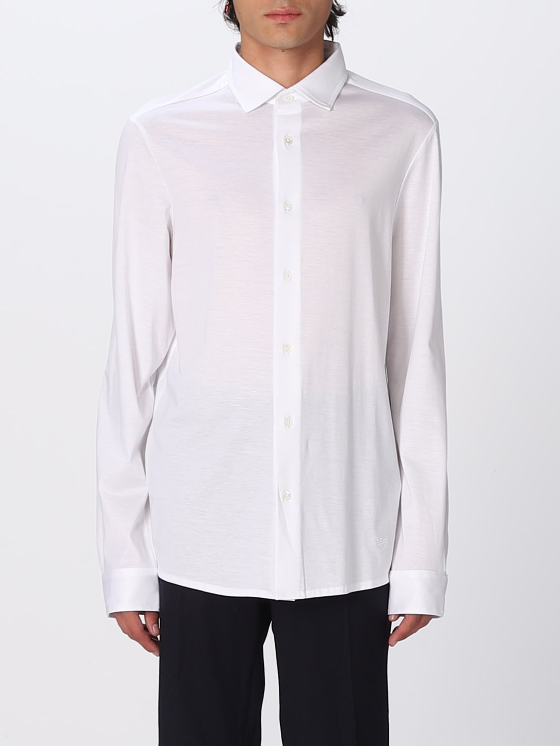 シャツ EMPORIO ARMANI Men Long Tops 8N1CG11JUVZ0100 WHITE ARMANI EXCHANGE: Sweater men - White | Armani Exchange shirt