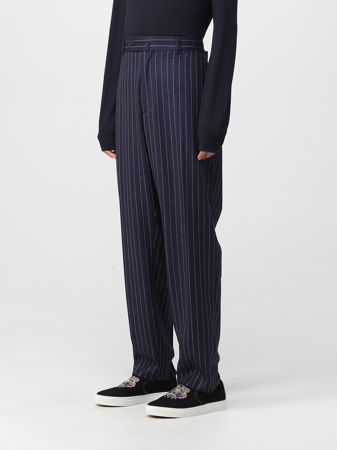 KENZO PANTS: Pants men Kenzo, Blue - Img 3