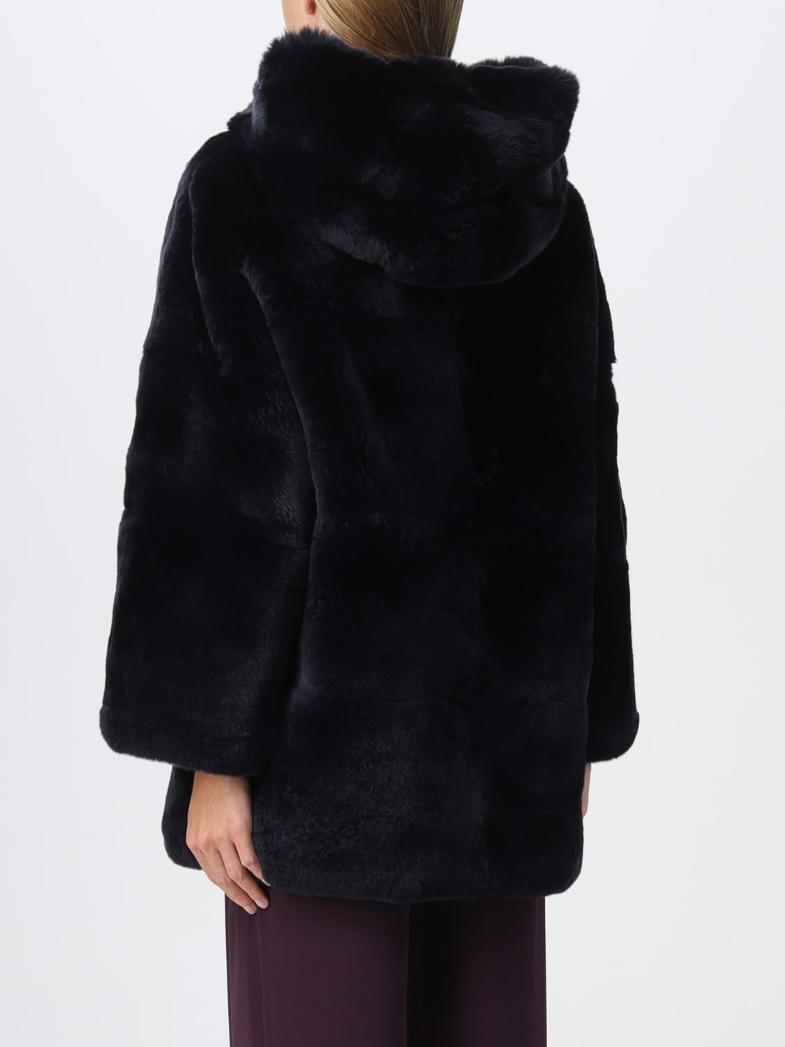 S.W.O.R.D FUR COATS: Fur coats women S.W.O.R.D, Blue - Img 2