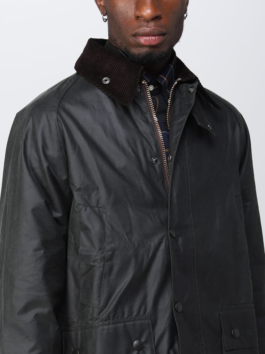 BARBOUR JACKET: Jacket men Barbour, Sage - Img 4