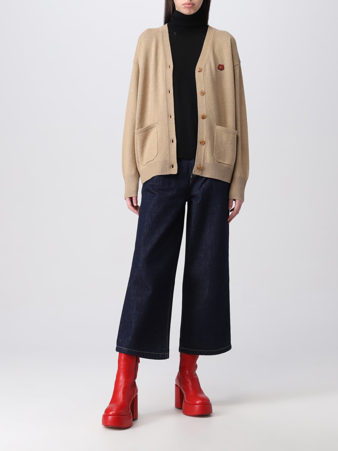 KENZO PULL: Pull femme Kenzo, Beige - Img 2