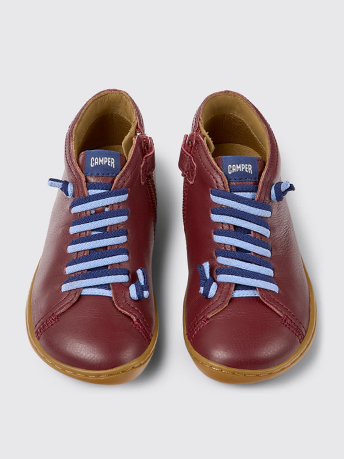 CAMPER SNEAKERS: Shoes kids Camper, Burgundy - Img 3