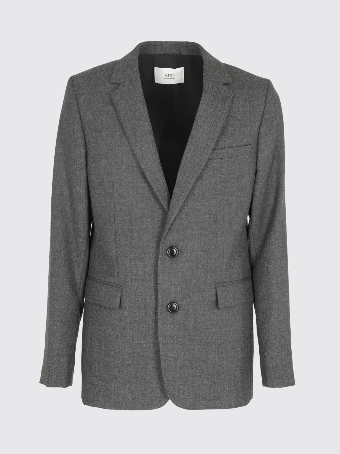 AMI PARIS JACKET: Jacket men Ami Paris, Grey - Img 1