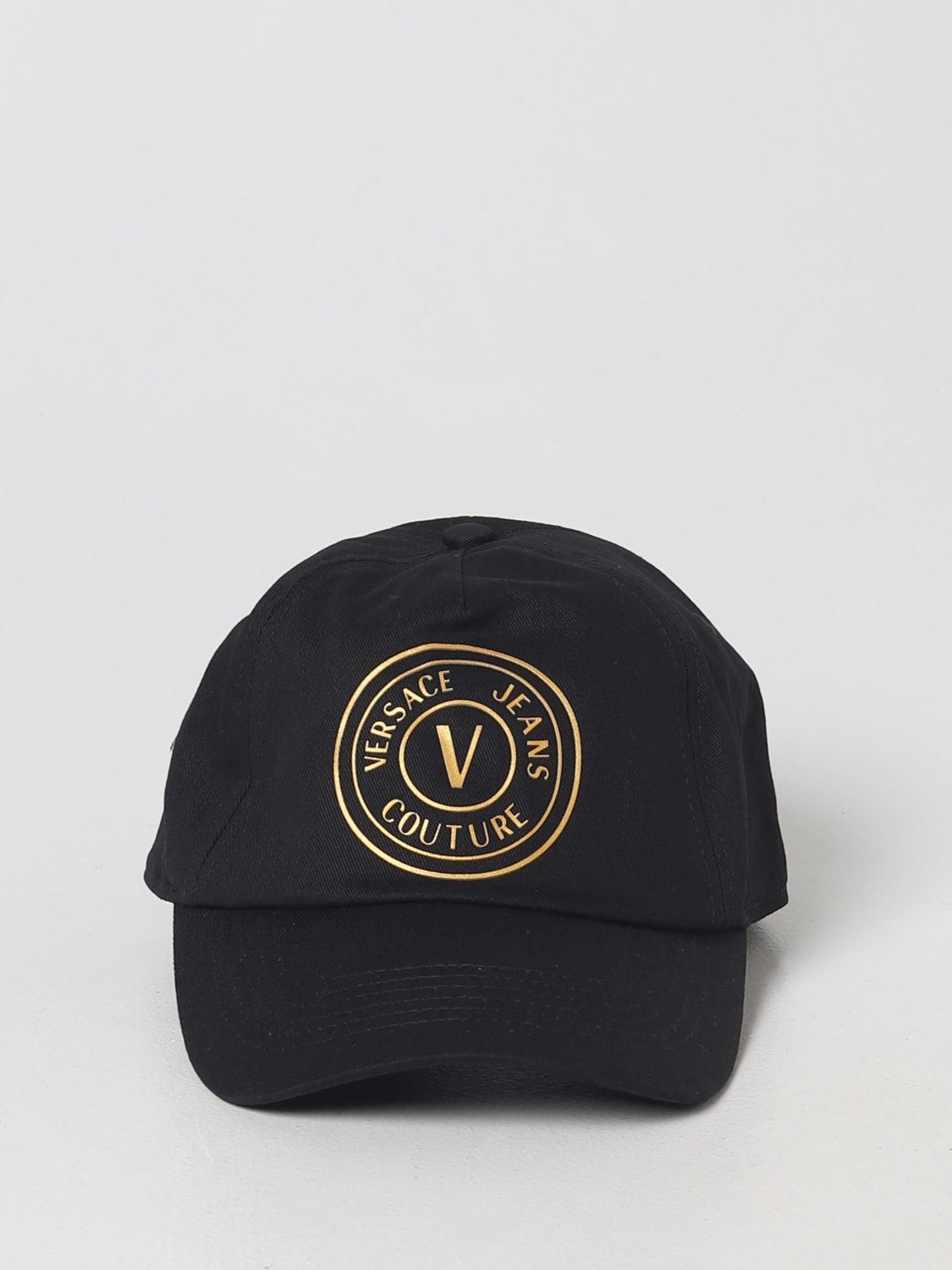 VERSACE JEANS COUTURE HAT: Hat men Versace Jeans Couture, Black - Img 2