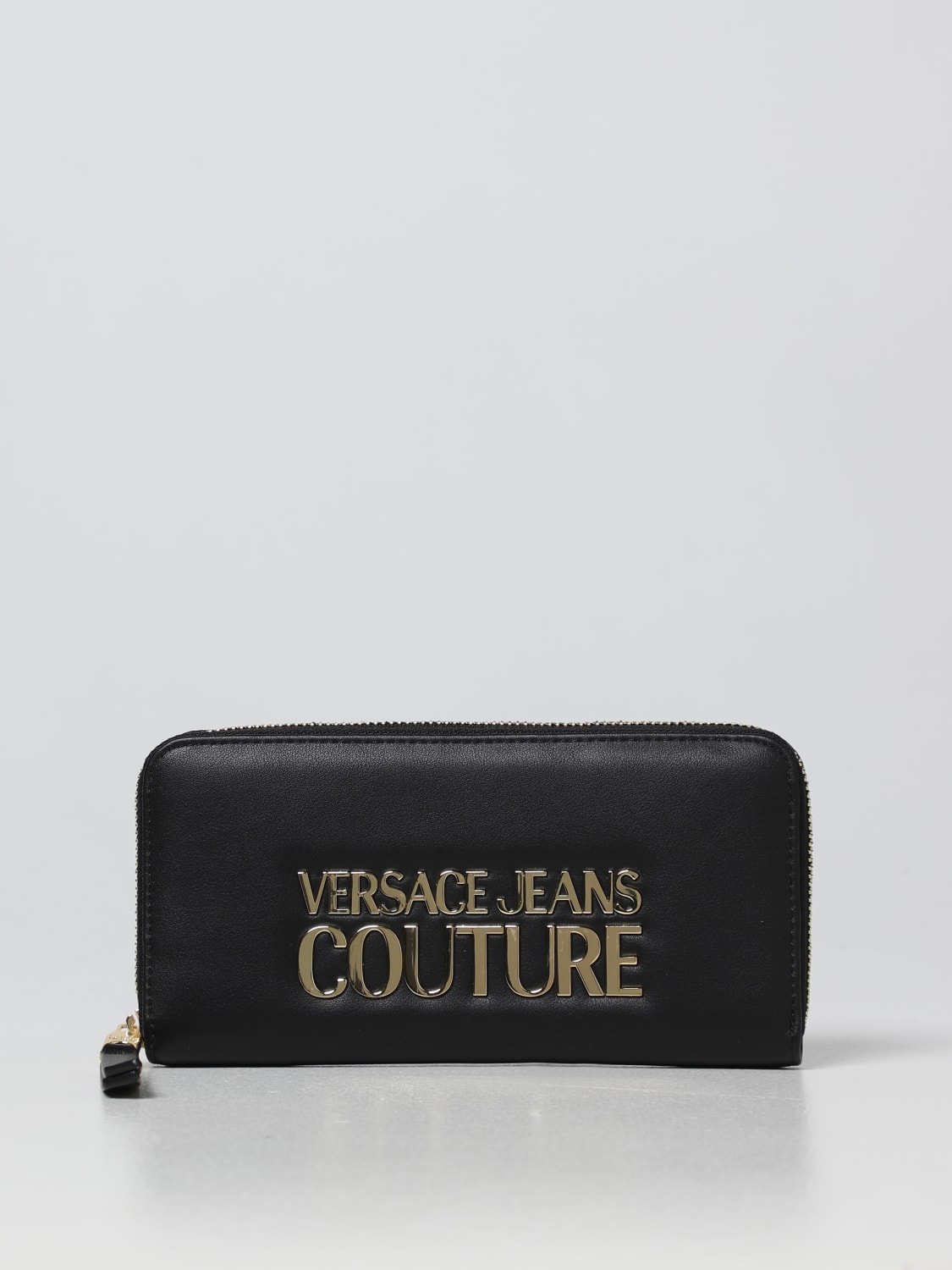 財布・小物その他 VERSACE JEANS COUTURE Woman Wallet Blue 73VA5PL1ZS412 205 Wallet with croco texture brand VERSACE JEANS COUTURE
