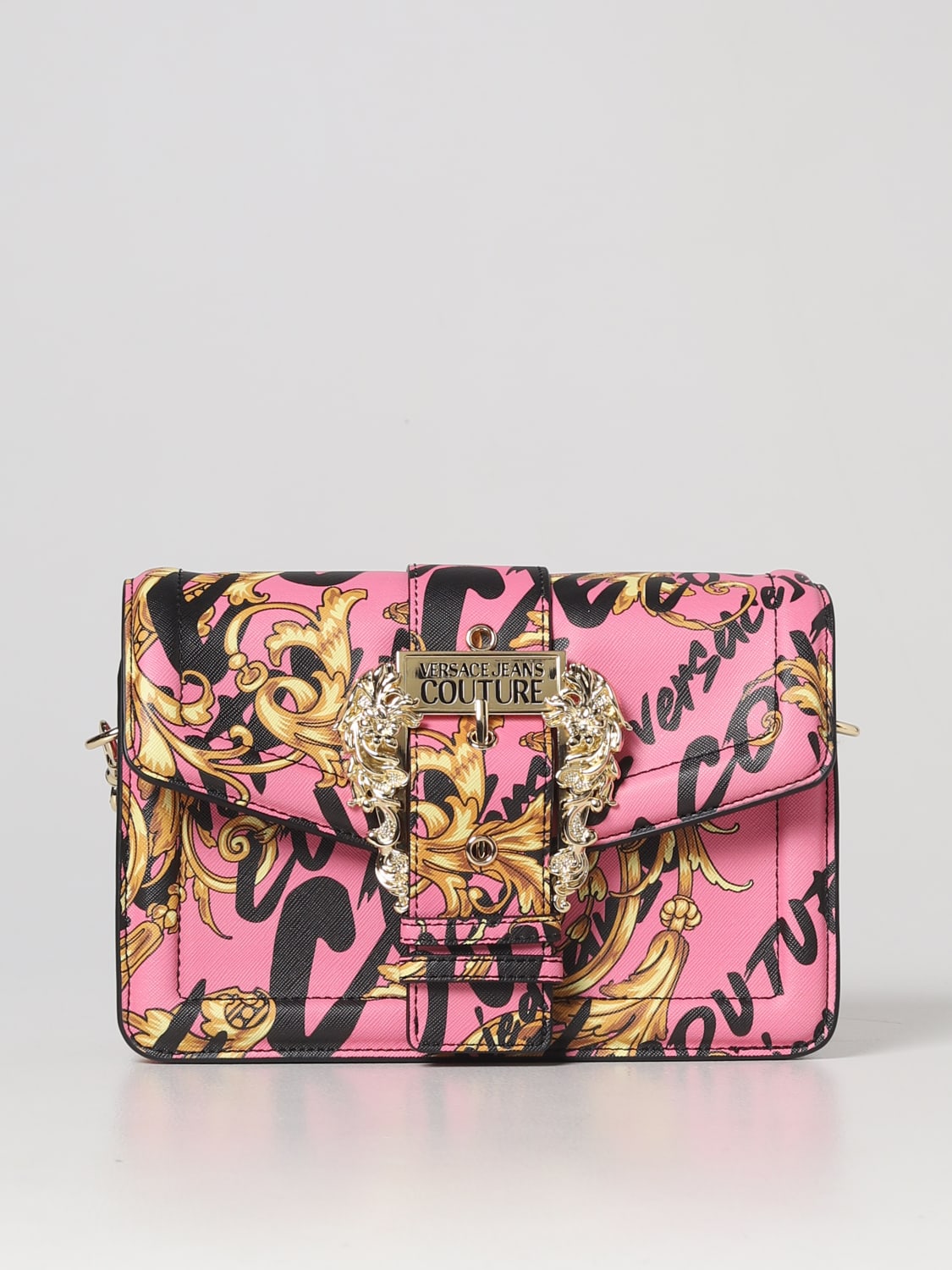 Versace Jeans Couture Outlet Borsa Baroque in pelle sintetica saffiano Fa01 Borsa A Spalla Versace Jeans Couture 73VA4BF1ZS414 online su GIGLIO.COM