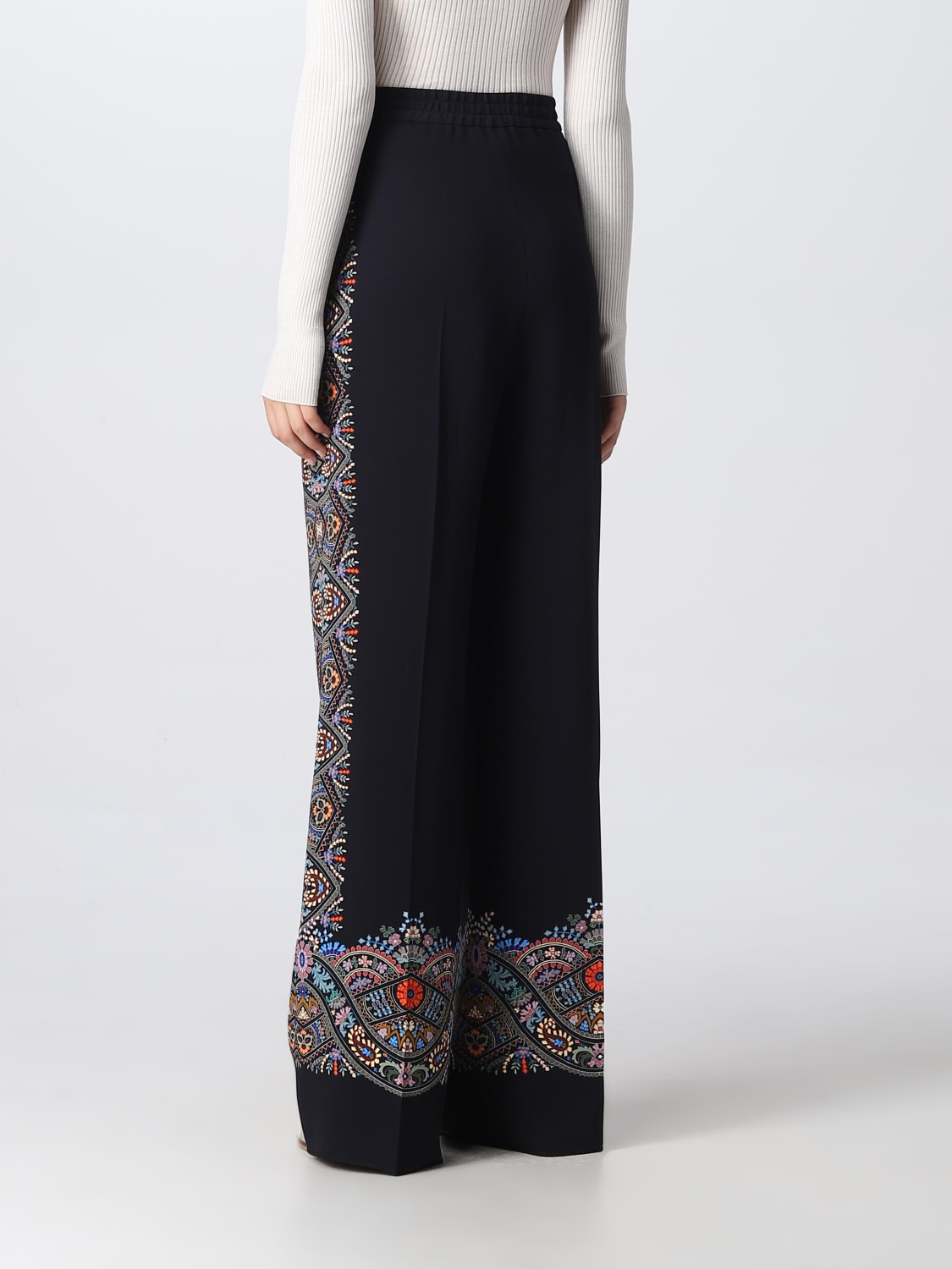 ETRO PANTALÓN: Pantalón mujer Etro, Negro - Img 2