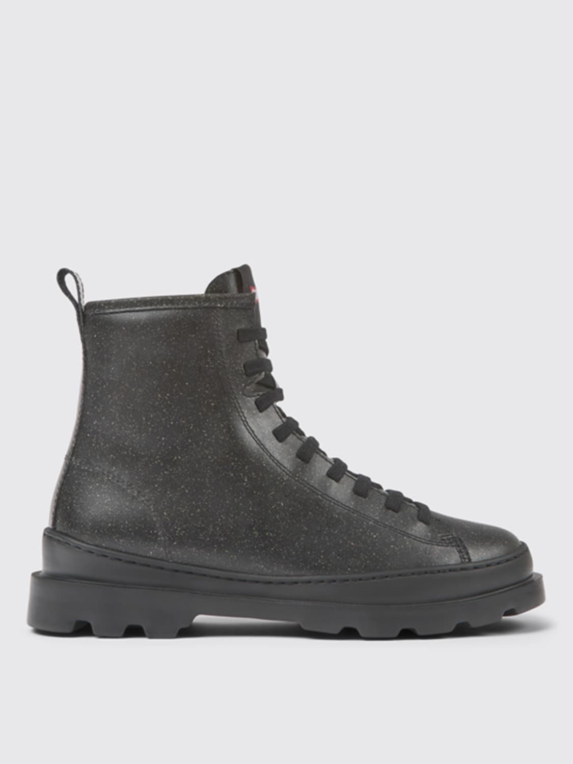 Camper Outlet: Flat booties women - Black | Camper flat