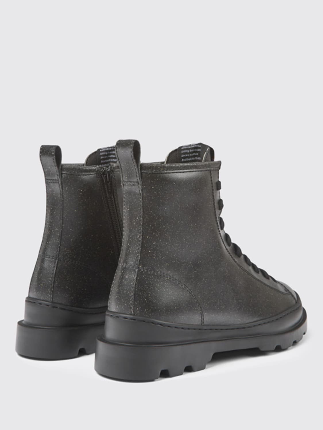 Camper Outlet: Flat booties women - Black | Camper flat