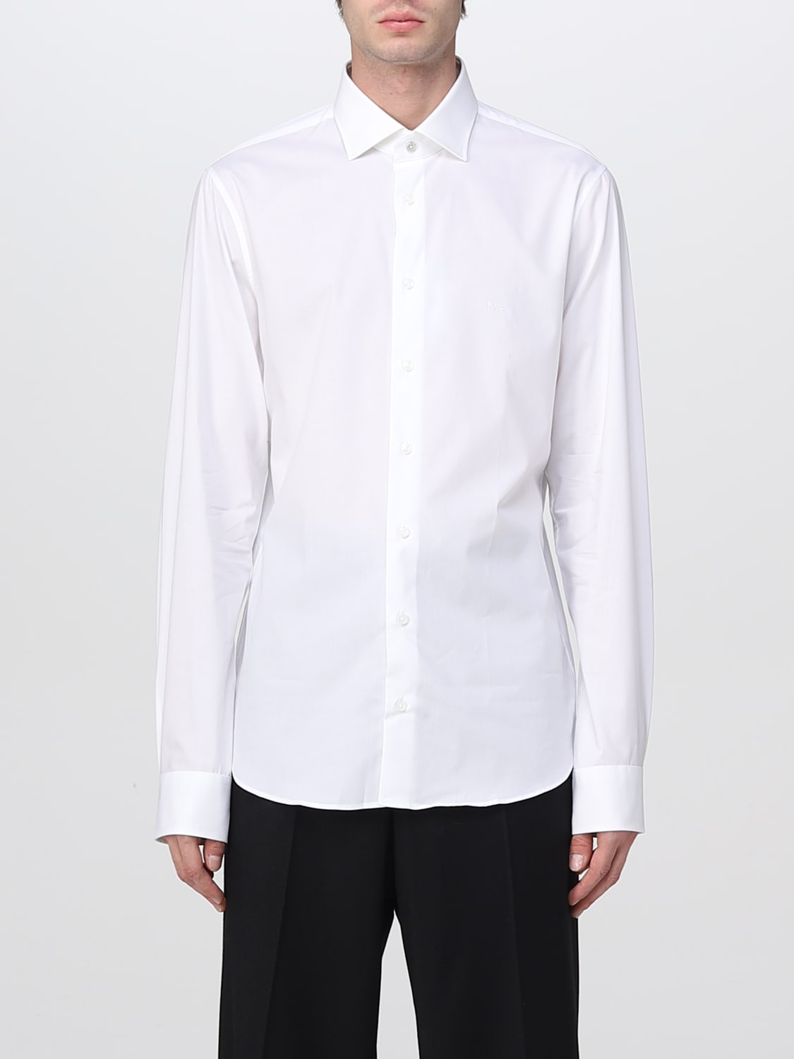 MICHAEL KORS CHEMISE: Chemise homme Michael Kors, Blanc - Img 1