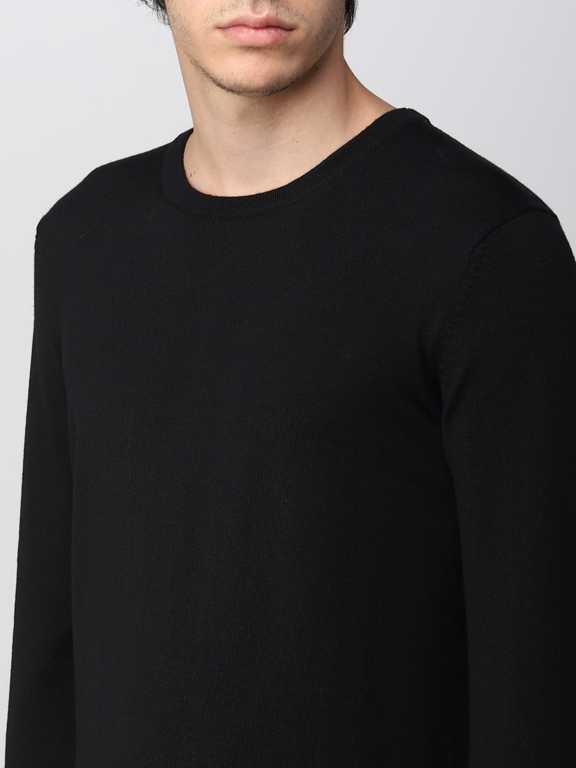 HUGO SWEATER: Sweater men Hugo, Black - Img 3