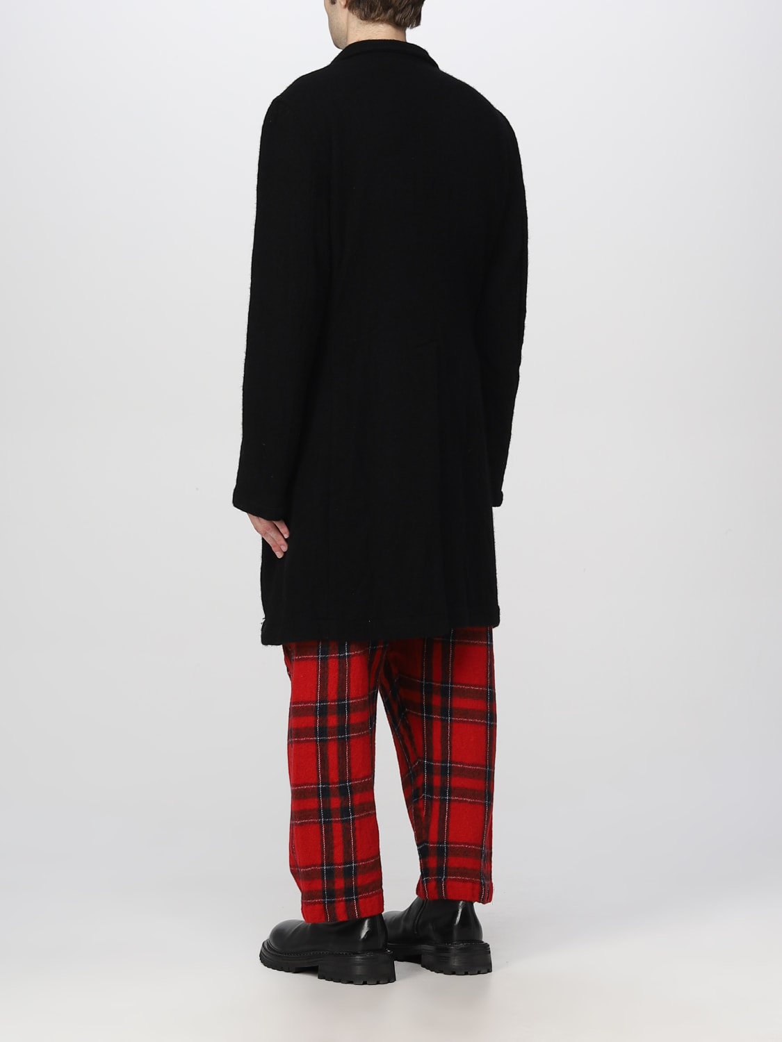 Comme des garcons shirt coat black best sale