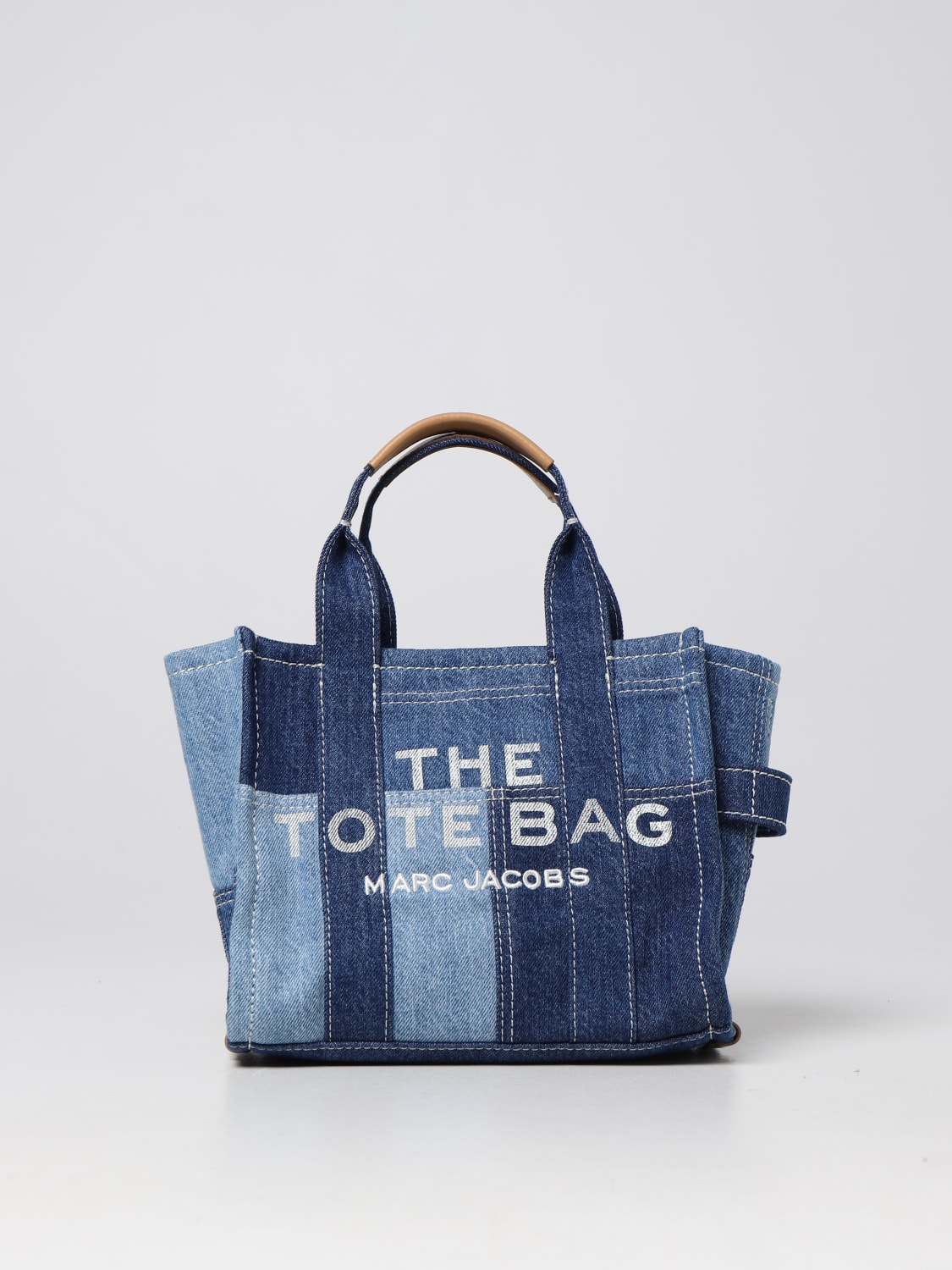 MARC JACOBS TOTE BAG: Tote bags woman Marc Jacobs, Denim - Img 1