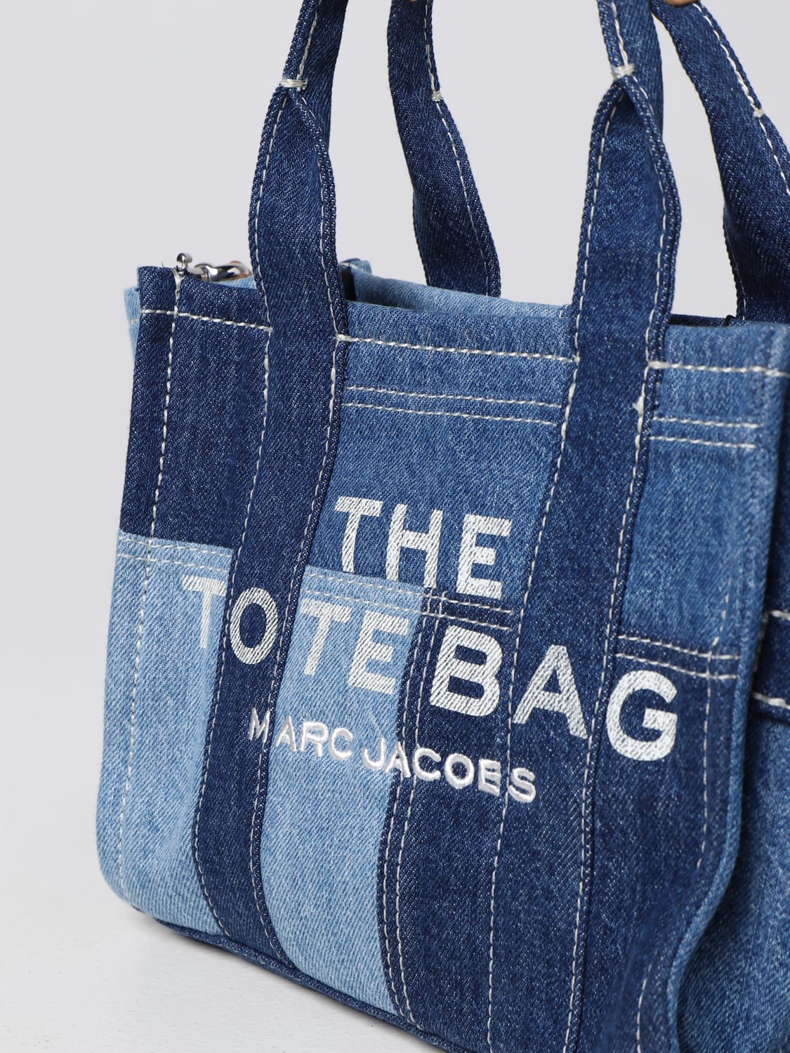 MARC JACOBS TOTE BAG: Tote bags woman Marc Jacobs, Denim - Img 3