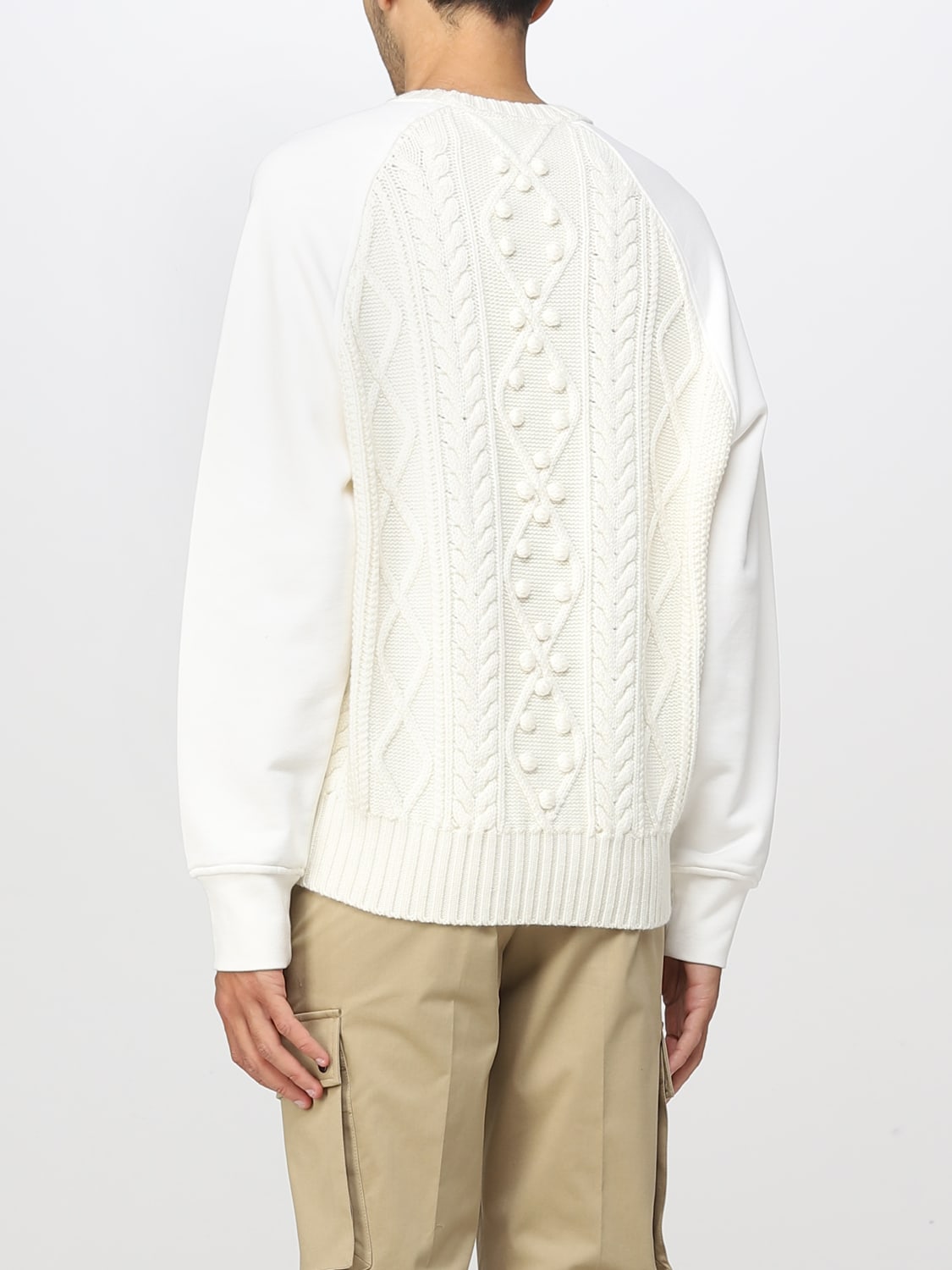 NEIL BARRETT PULLOVER: Pullover herren Neil Barrett, Weiß - Img 3