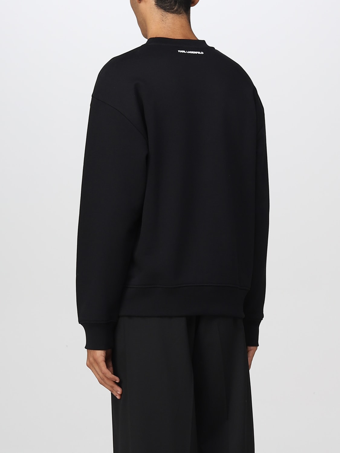 KARL LAGERFELD SWEATSHIRT: Sweatshirt men Karl Lagerfeld, Black - Img 2