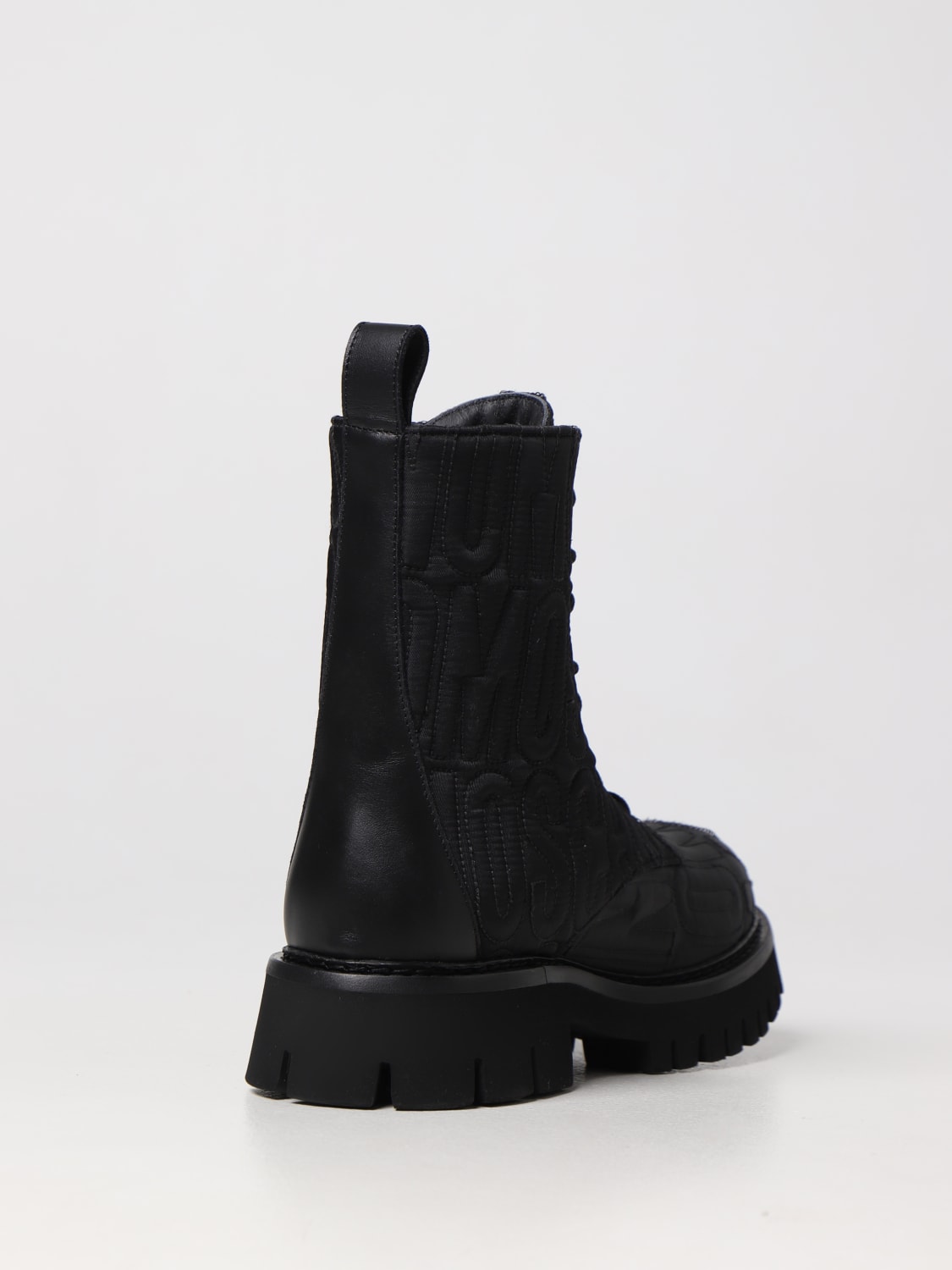 MOSCHINO COUTURE BOOT: Boots men Moschino Couture, Black - Img 3