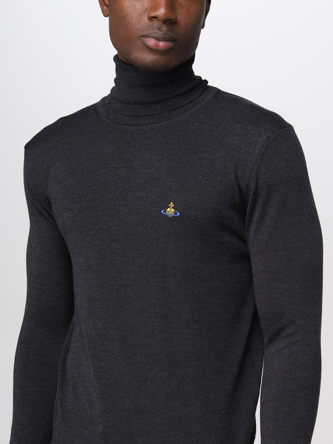 VIVIENNE WESTWOOD PULLOVER: Pullover herren Vivienne Westwood, Schwarz - Img 4