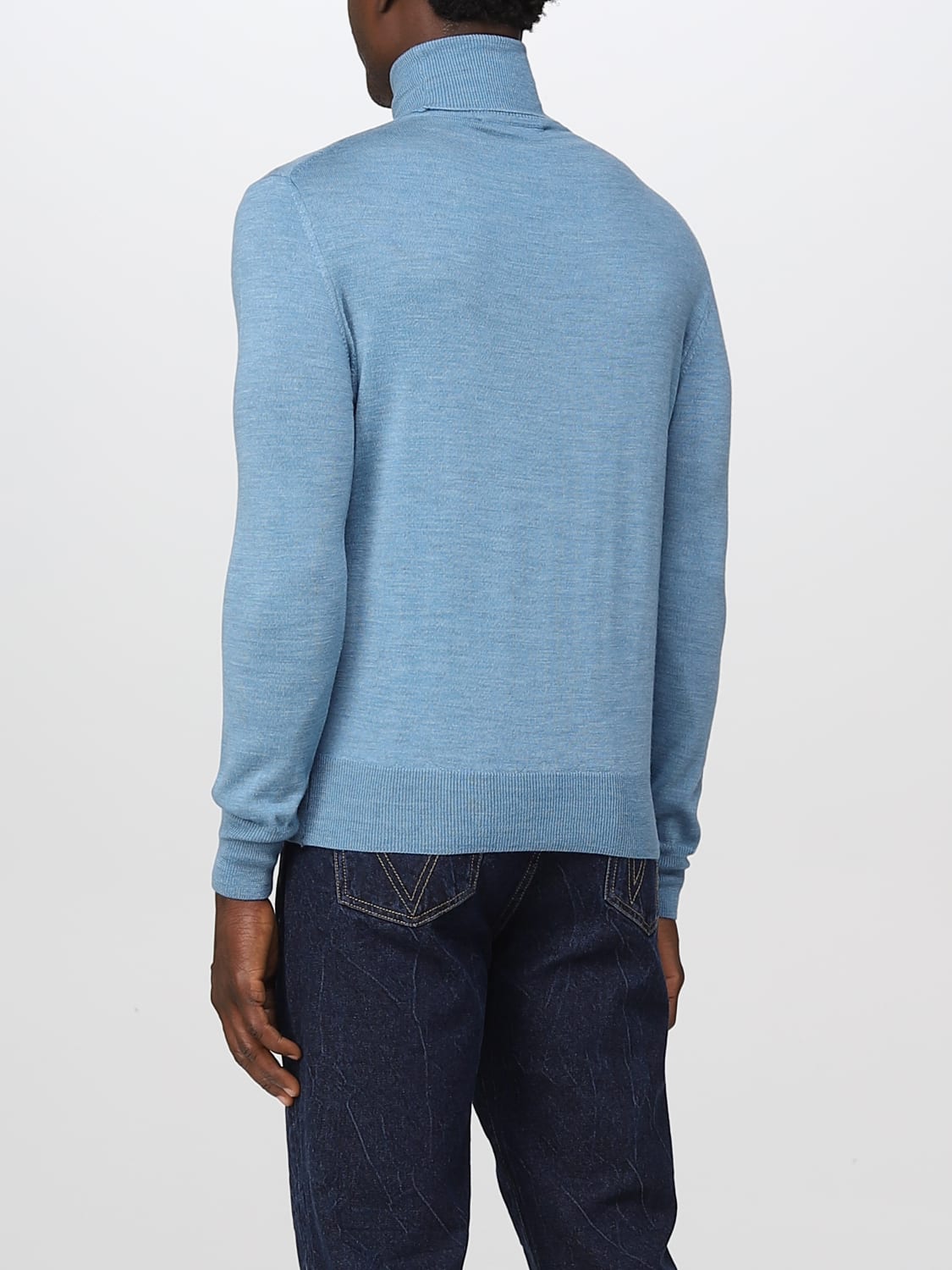 VIVIENNE WESTWOOD PULLOVER: Pullover herren Vivienne Westwood, Hellblau - Img 3