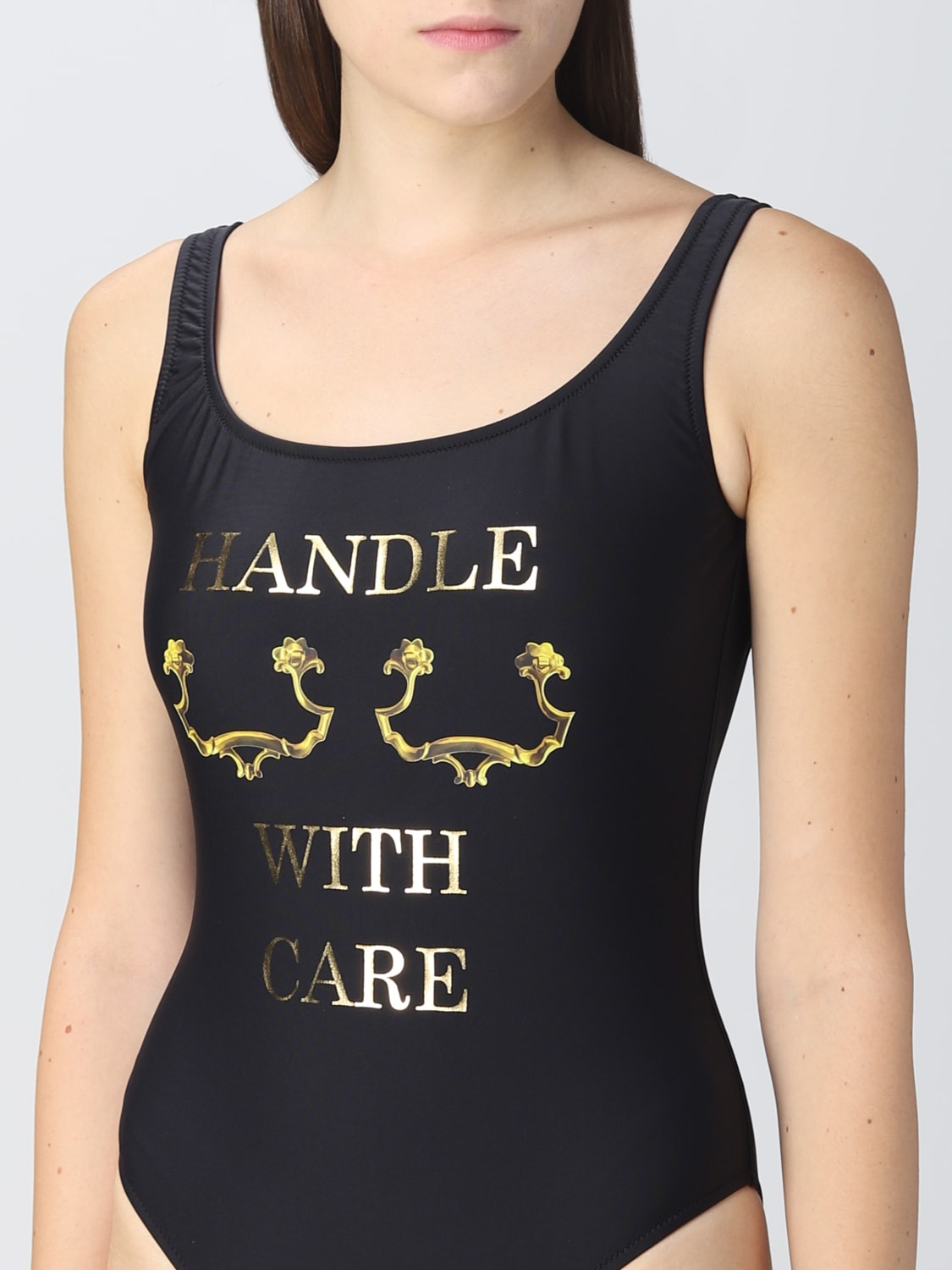 MOSCHINO COUTURE BADEMODE: Bademode damen Moschino Couture, Schwarz - Img 4