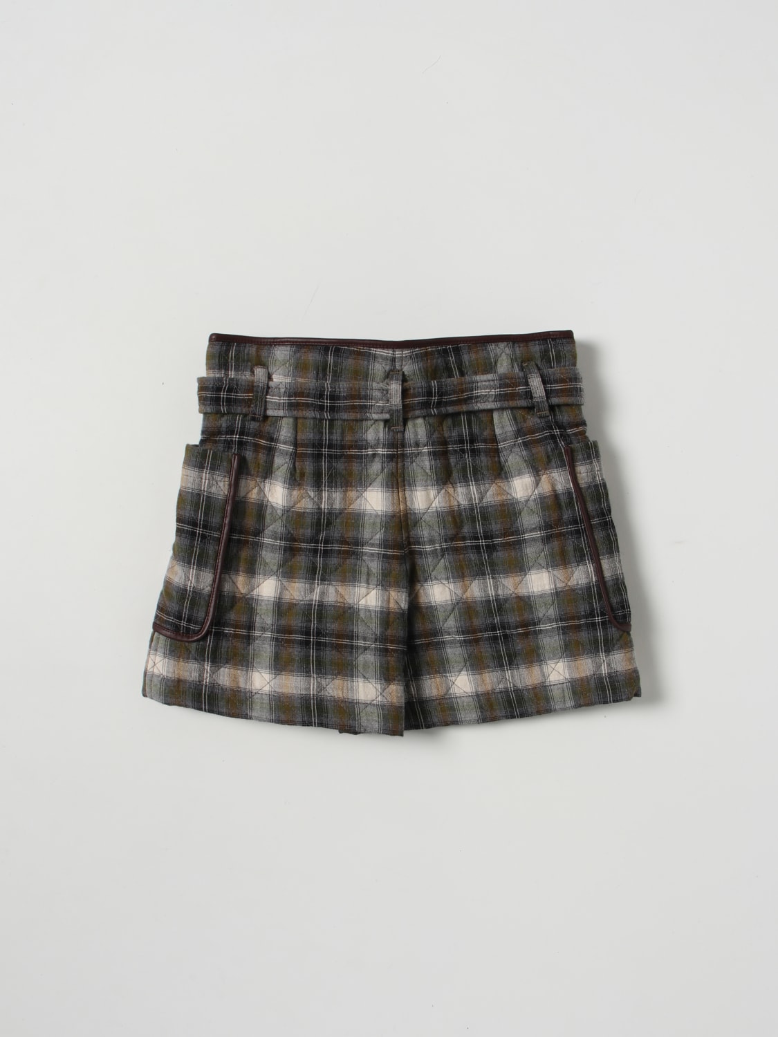 BRUNELLO CUCINELLI SHORTS: Shorts kinder Brunello Cucinelli, Grün - Img 2