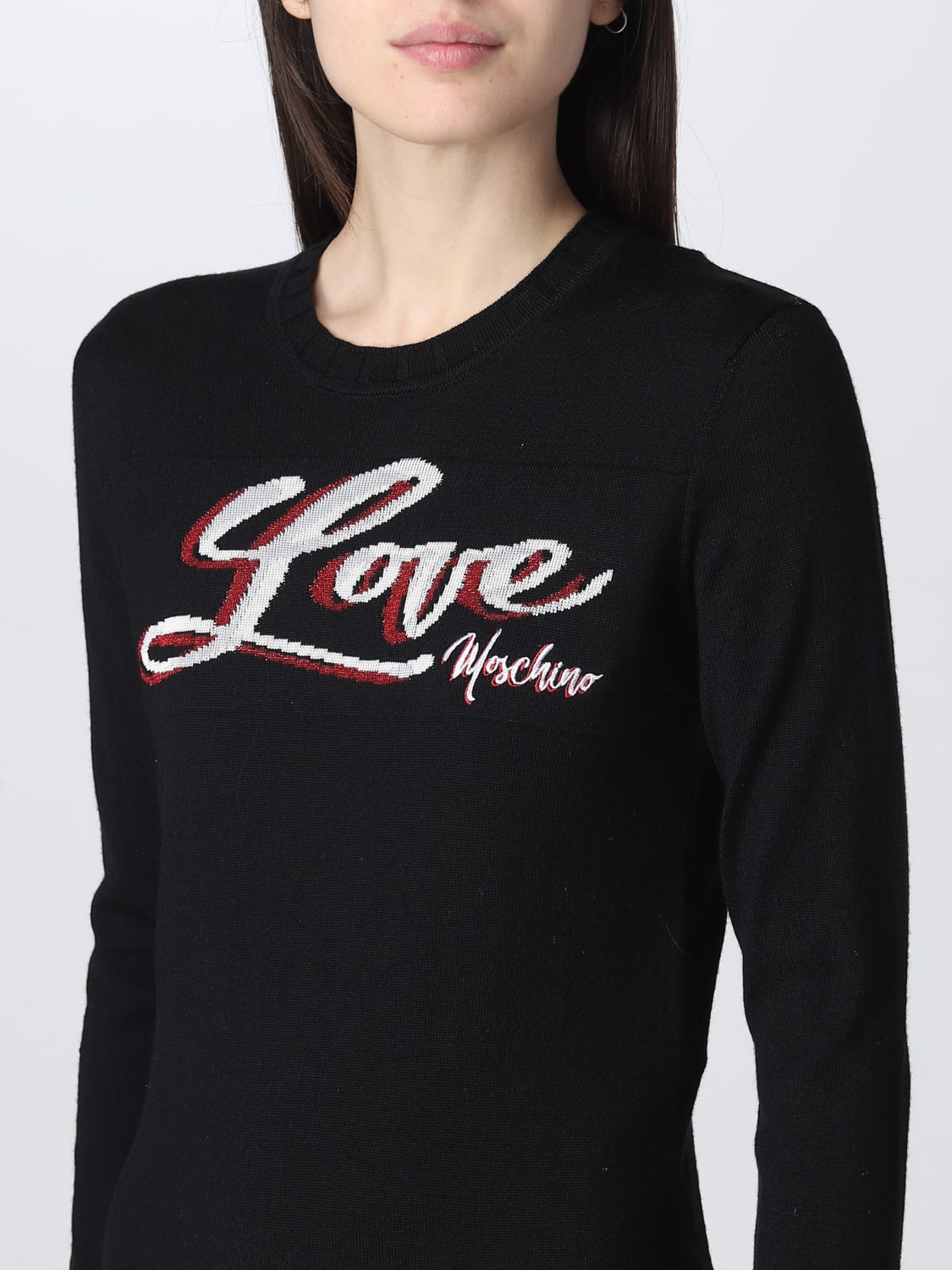 LOVE MOSCHINO VESTIDO: Vestido mujer Love Moschino, Negro - Img 3