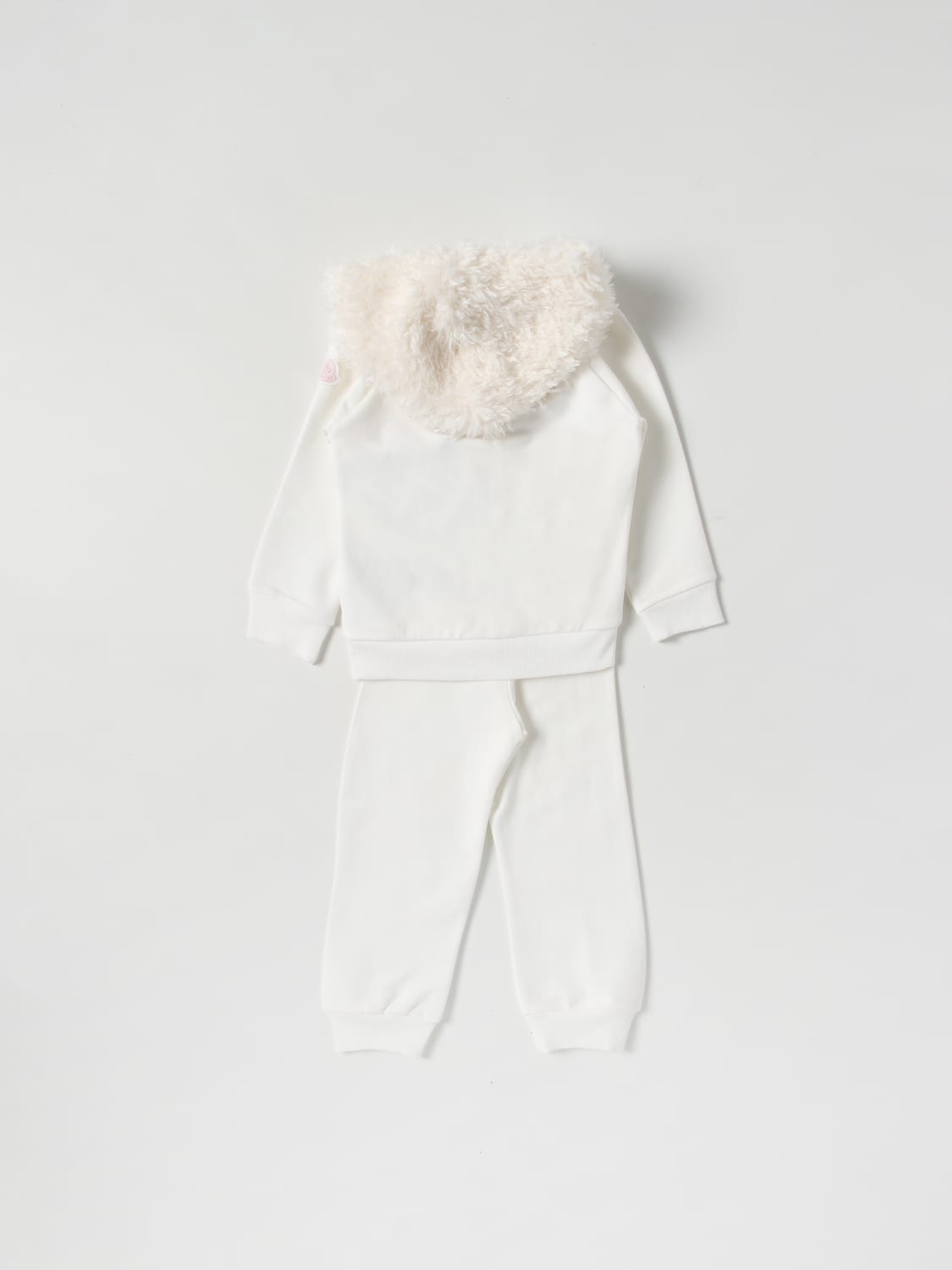 MONCLER JUMPSUIT: Tracksuits kids Moncler, Yellow Cream - Img 2