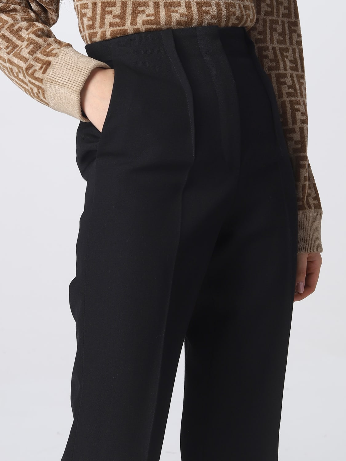 FENDI PANTALÓN: Pantalón mujer Fendi, Negro - Img 5