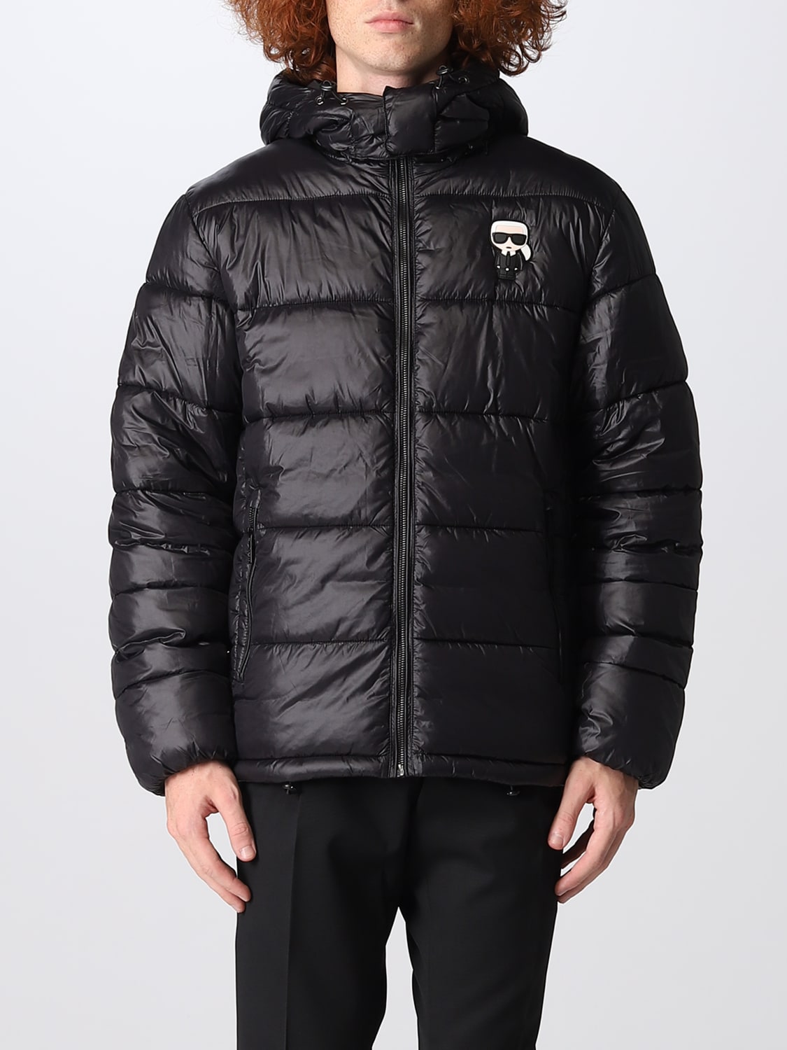 KARL LAGERFELD КУРТКА: Куртка Мужское Karl Lagerfeld, Черный - Img 1