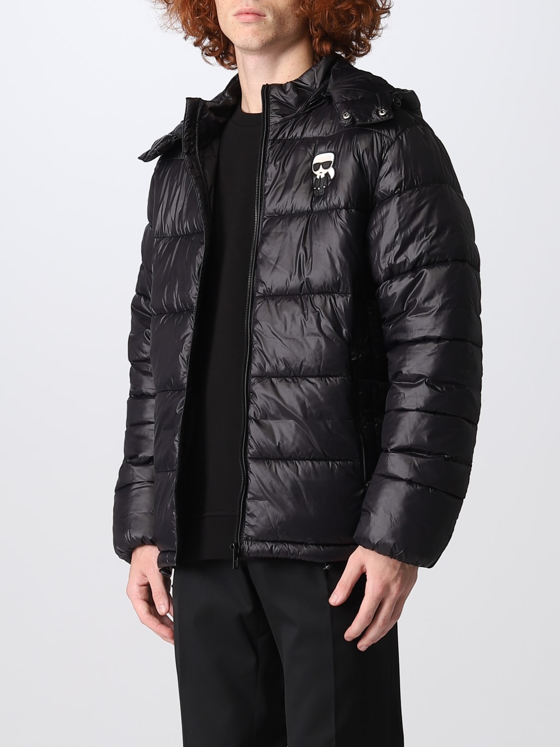 KARL LAGERFELD КУРТКА: Куртка Мужское Karl Lagerfeld, Черный - Img 4