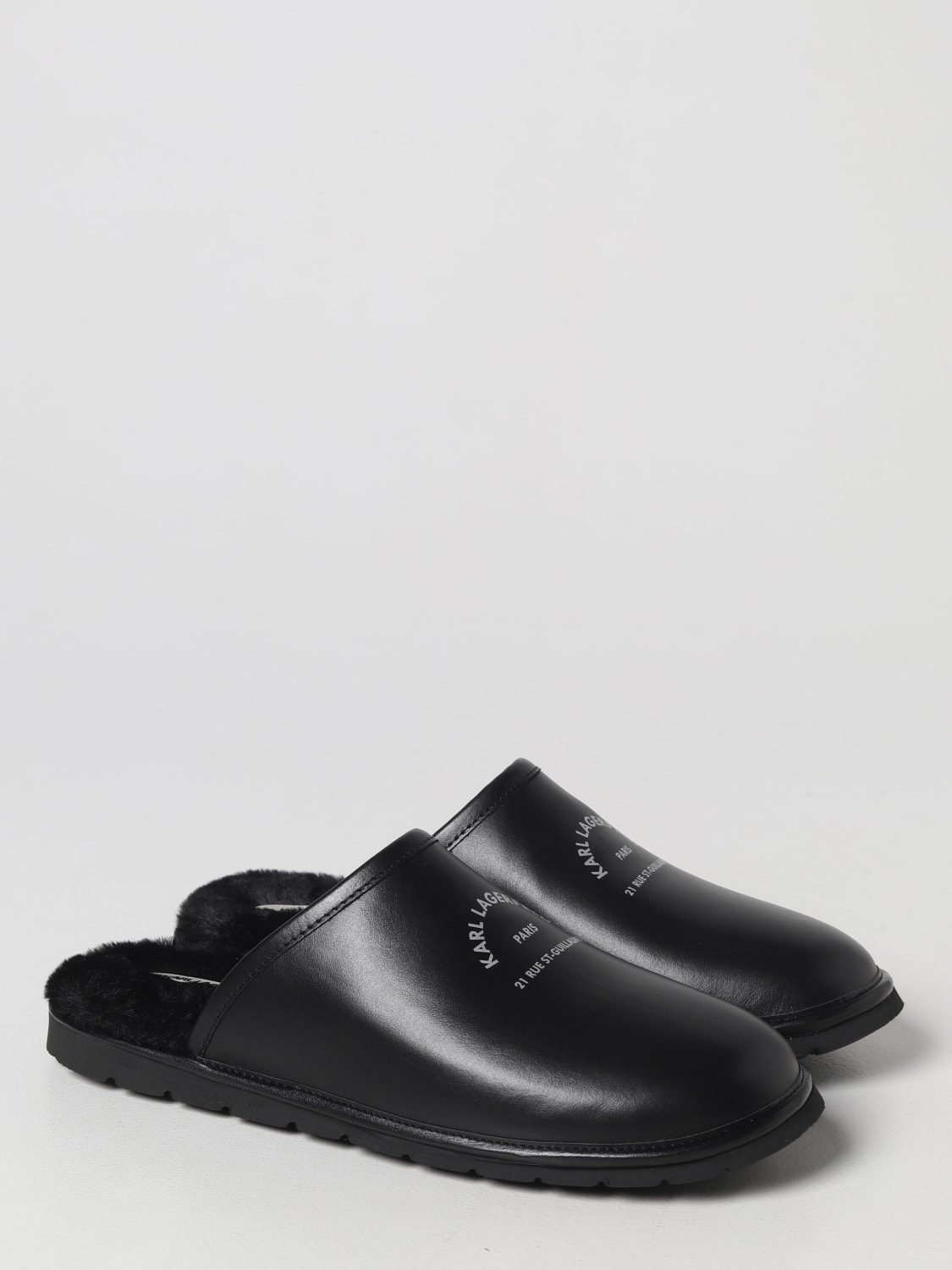 KARL LAGERFELD SANDALS: Sandals men Karl Lagerfeld, Black - Img 2