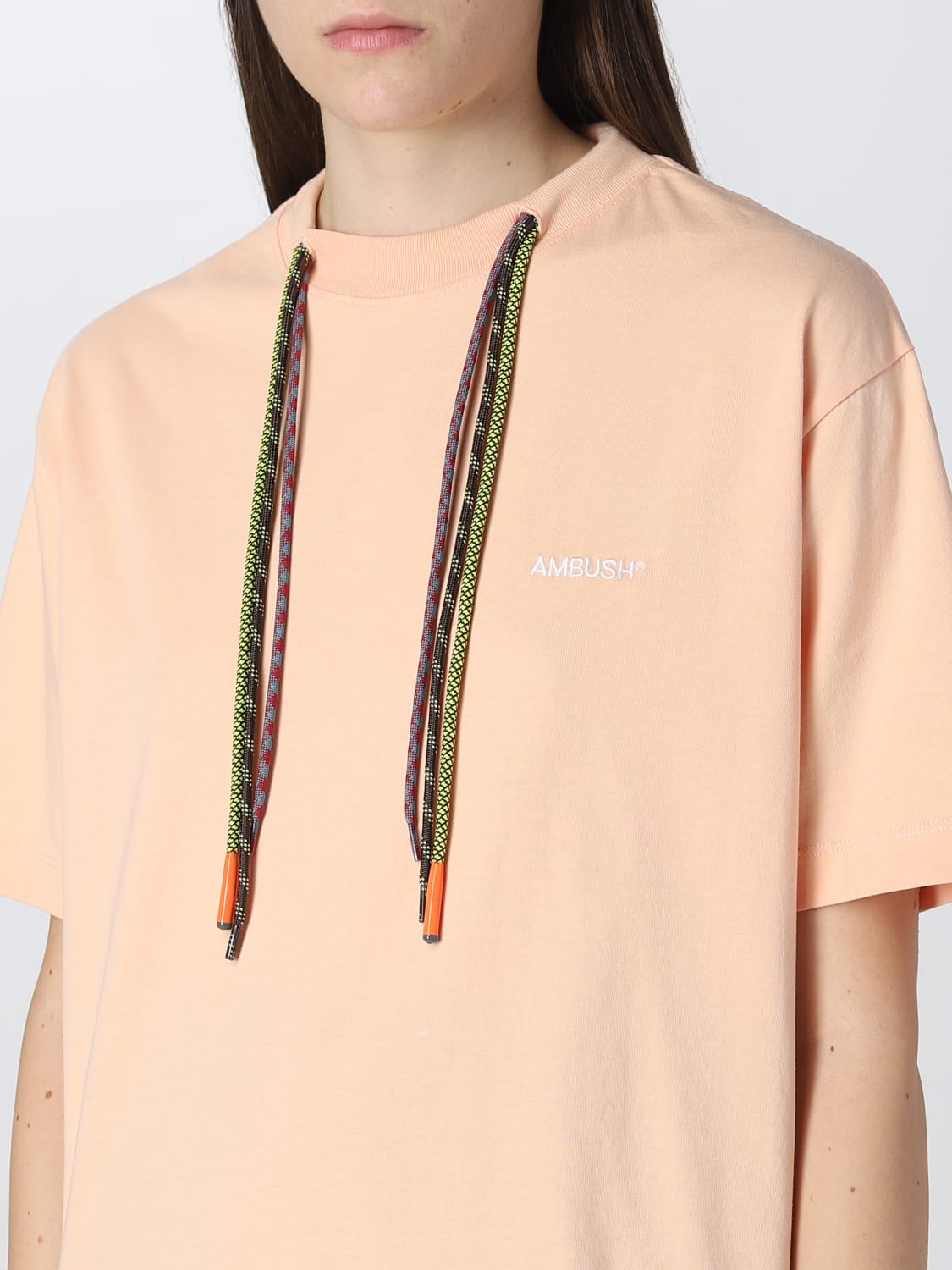 AMBUSH T-SHIRT: T-shirt damen Ambush, Peach - Img 4