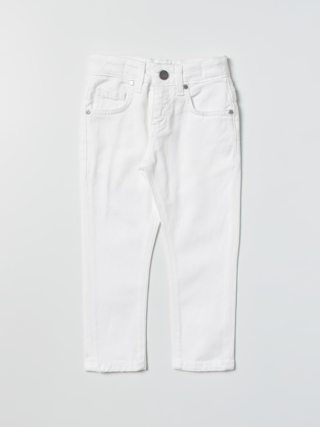 MANUEL RITZ JEANS: Pants kids Manuel Ritz, White - Img 1