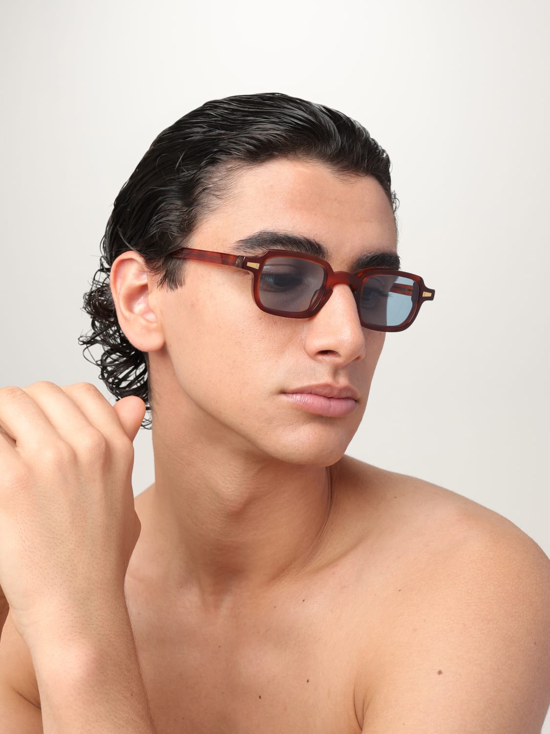 KYME SUNGLASSES: Glasses men Kyme, Beige - Img 2