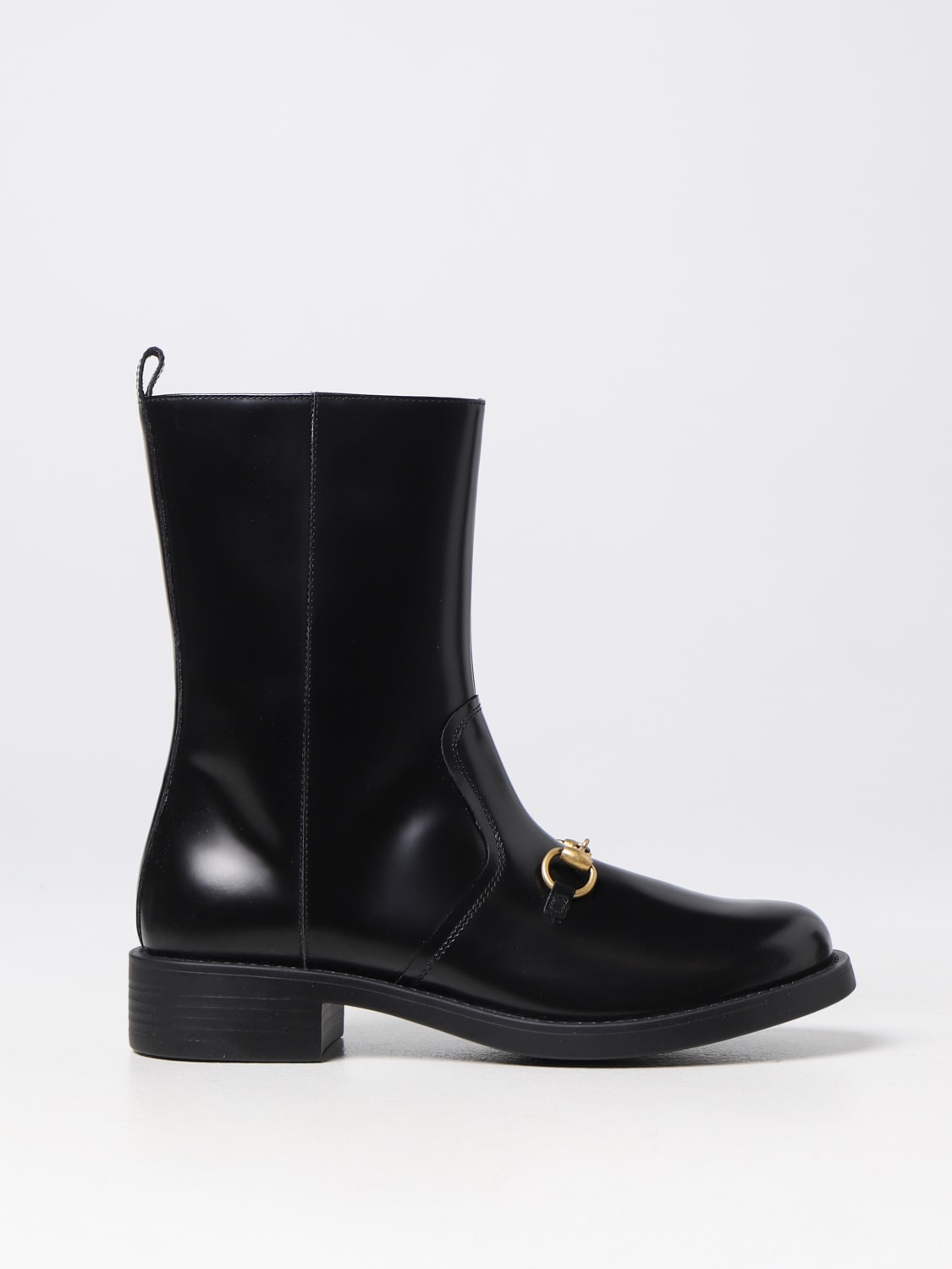 GUCCI SHOES: Shoes kids Gucci, Black - Img 1