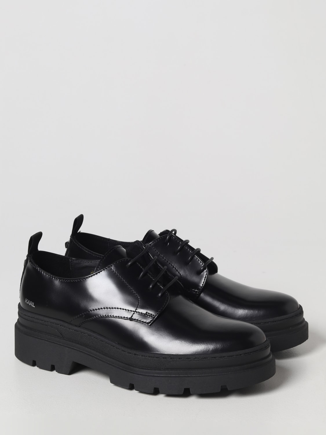 KARL LAGERFELD BROGUE SHOES: Brogue shoes men Karl Lagerfeld, Black - Img 2