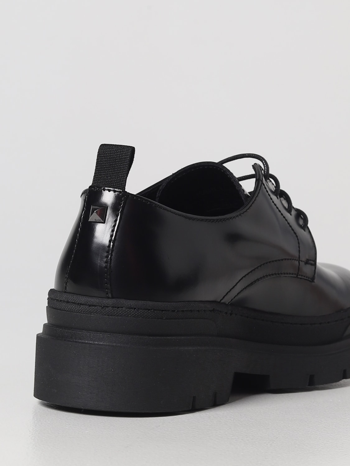 KARL LAGERFELD BROGUE SHOES: Brogue shoes men Karl Lagerfeld, Black - Img 3