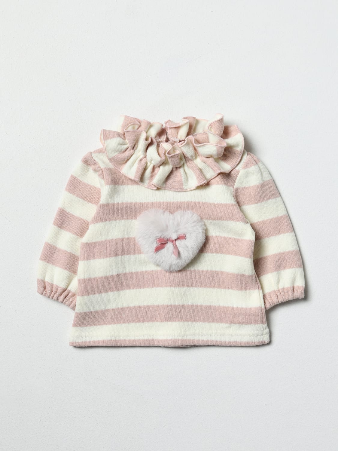 LA STUPENDERIA SWEATER: Sweater kids La Stupenderia, Yellow Cream - Img 1