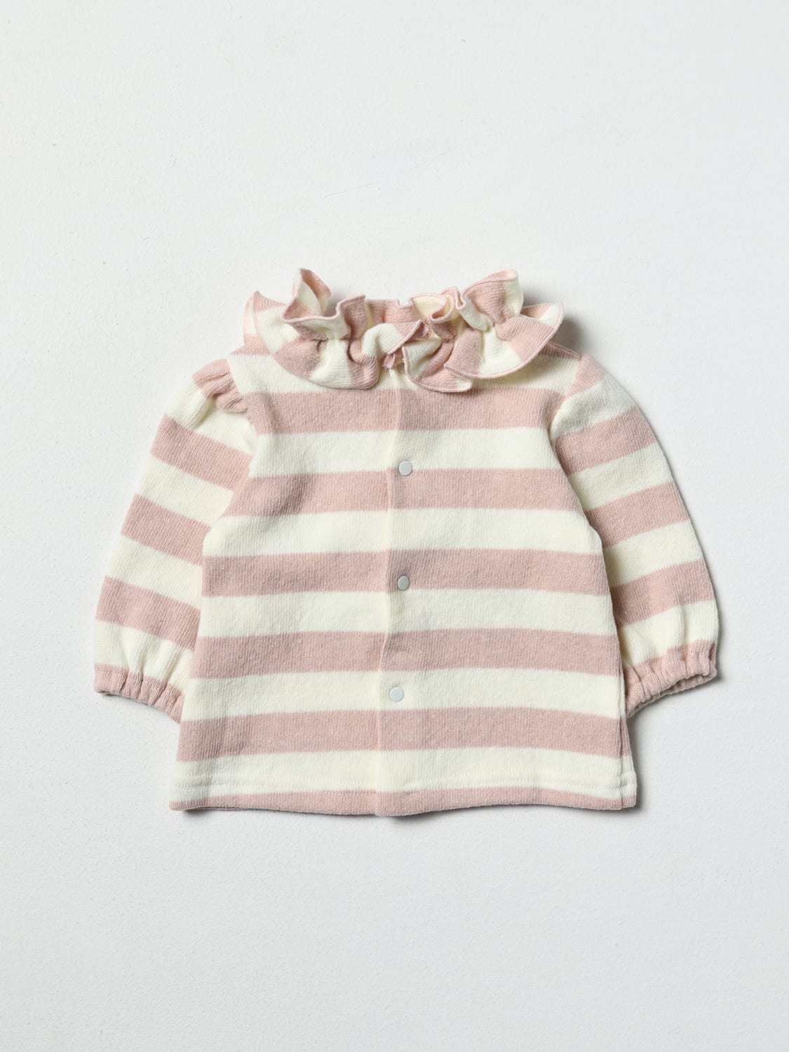 LA STUPENDERIA SWEATER: Sweater kids La Stupenderia, Yellow Cream - Img 2