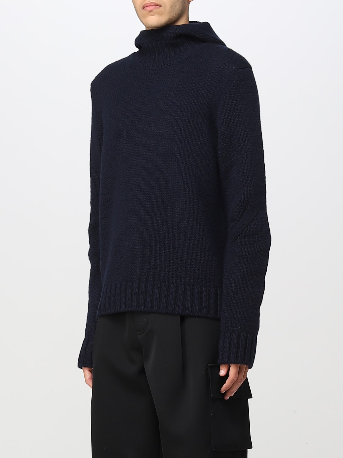 BOTTEGA VENETA SWEATER: Sweater men Bottega Veneta, Blue - Img 4