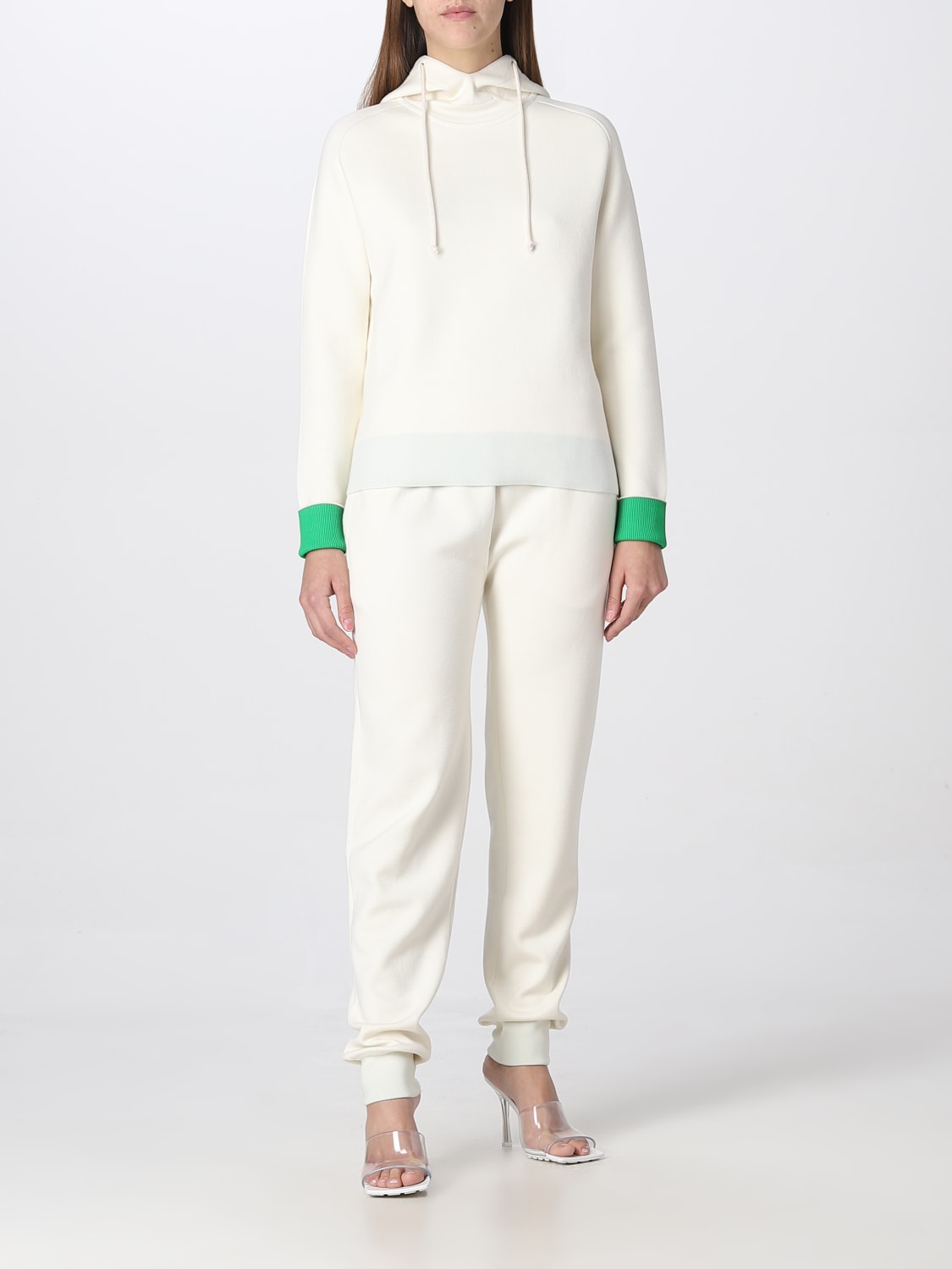 BOTTEGA VENETA PANTS: Pants women Bottega Veneta, White - Img 2