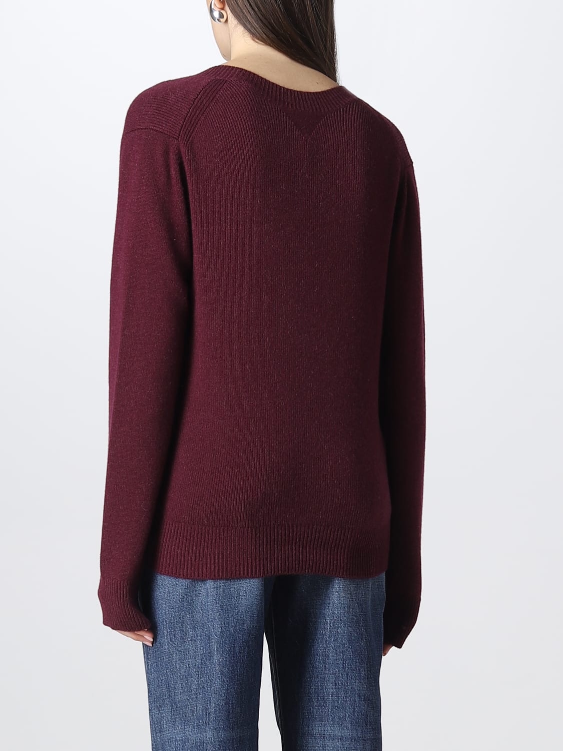 BOTTEGA VENETA SWEATER: Sweatshirt women Bottega Veneta, Red - Img 3