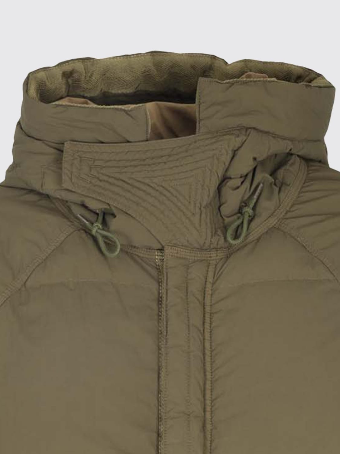 TEN C JACKE: Mantel herren Ten C, Kaki - Img 3