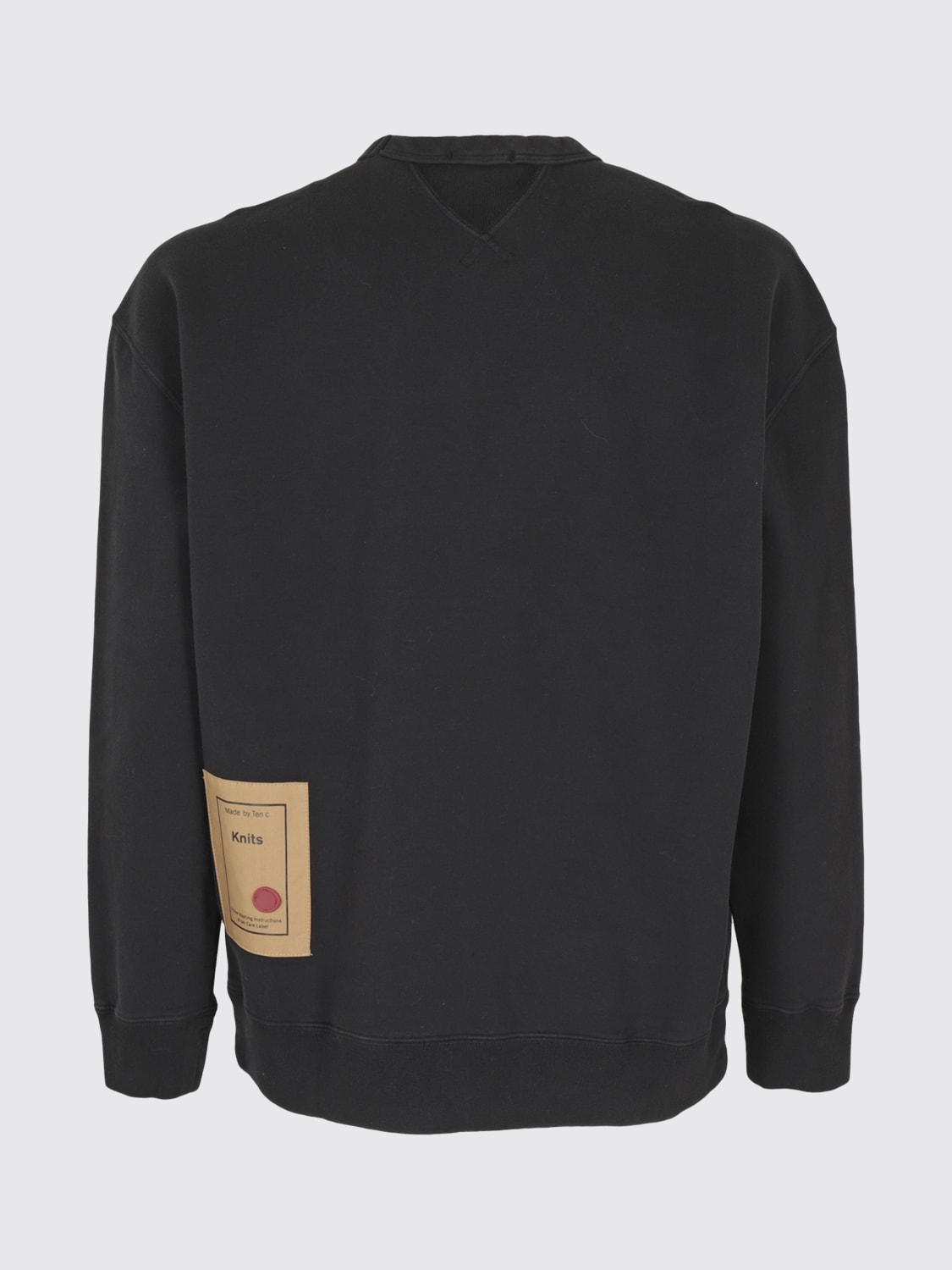 TEN C SWEATSHIRT: Coat men Ten C, Black - Img 2